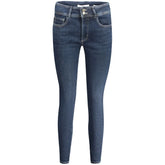 Guess Jeans Blue Cotton Women Skinny Jean - Jeans