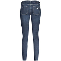 Guess Jeans Blue Cotton Women Skinny Jean