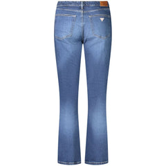 Guess Jeans Blue Cotton Women’s Straight Jean - Jeans