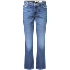 Guess Jeans Blue Cotton Women’s Straight Jean - Jeans
