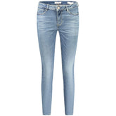 Guess Jeans Blue Recycled Cotton Women Jeans - Jeans