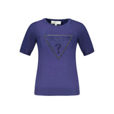 Guess Jeans Blue Viscose Women Sweater - Sweaters