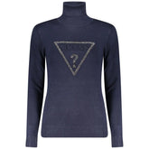 Guess Jeans Blue Viscose Women Sweater - XL