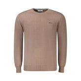 Guess Jeans Brown Cotton Men Sweater - S