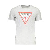 Guess Jeans Brown Cotton Men T-Shirt - T-Shirts