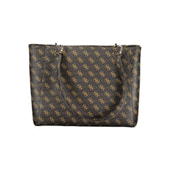 Guess Jeans Brown Polyethylene Handbag - Shopper Bags