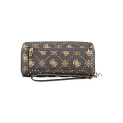 Guess Jeans Brown Polyethylene Wallet - Wallets
