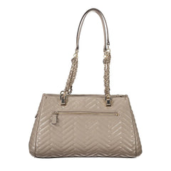Guess Jeans Brown Polyethylene Women Handbag - Shoulder Bags