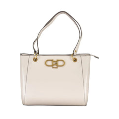 Guess Jeans Brown Polyethylene Women Handbag - Shoulder Bags