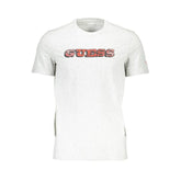 Guess Jeans Gray Cotton Men T-Shirt - XXL - T-Shirts