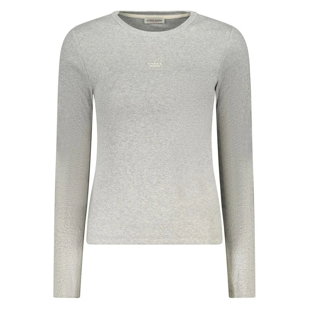 Guess Jeans Gray Cotton Women’s T-Shirt - XL - T-Shirts