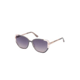 Guess Jeans Gray Injected Women Sunglass - Sunglasses