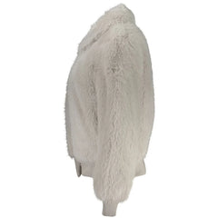 Guess Jeans Gray Polyester Jackets & Coat - L