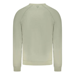 Guess Jeans Green Cotton Men Sweater - S - Sweatshirts
