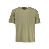 Guess Jeans Green Cotton Men T-Shirt - T-Shirts