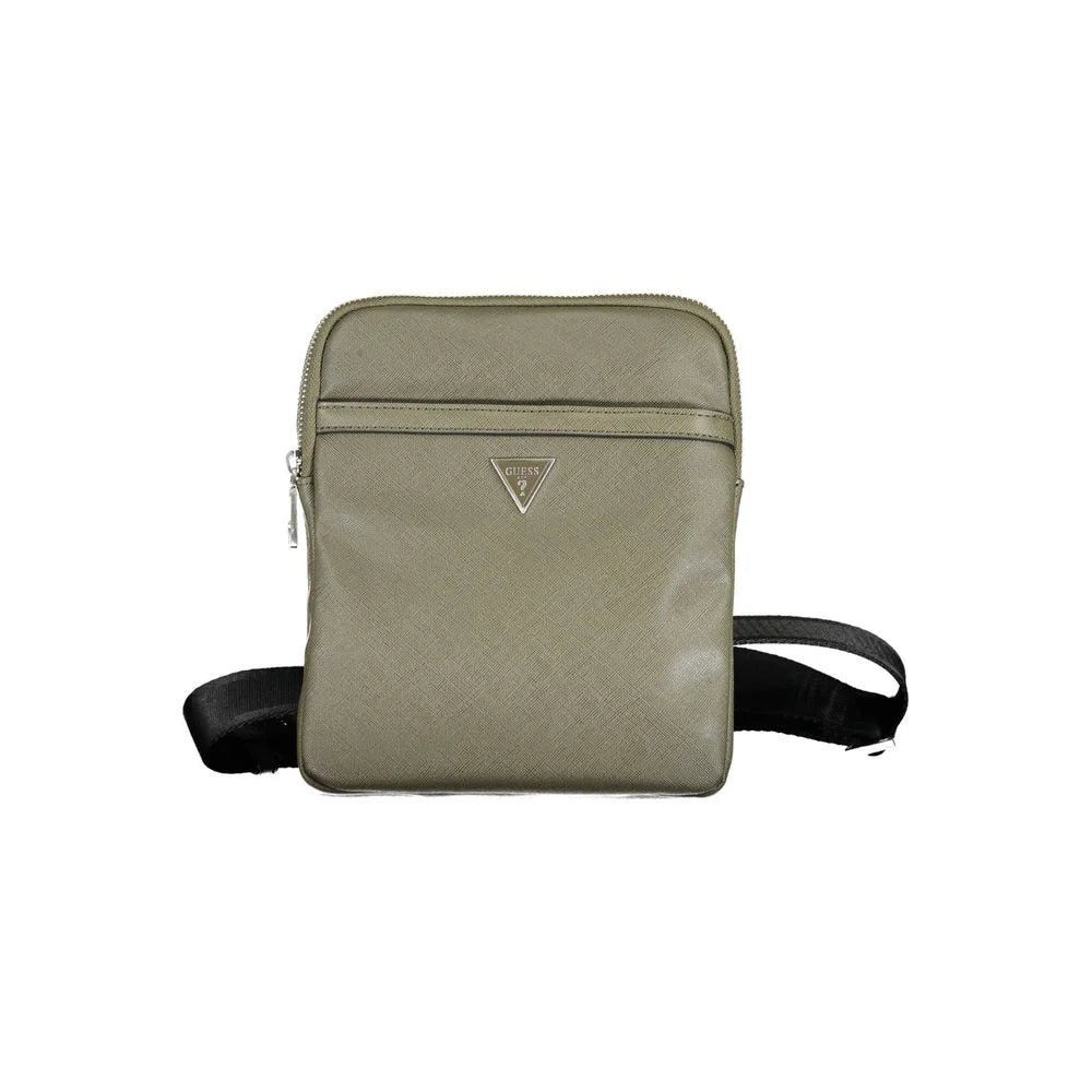 Guess Jeans Green Polyamide Shoulder Bag - Cross Body Bags