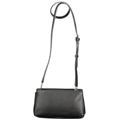 Guess Jeans Nero Poliuretano Female Shoulder Bag