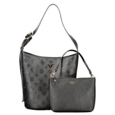 Guess Jeans ’Nero Poliuretano Woman Bucket Bag’