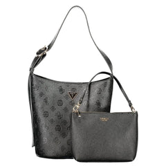 Guess Jeans ’Nero Poliuretano Woman Bucket Bag’