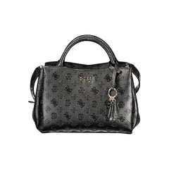 Guess Jeans Nero Poliuretano Women Handbag