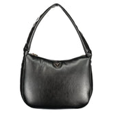 Guess Jeans Nero Poliuretano Women Handbag