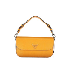 Guess Jeans Orange Polyethylene Handbag - Shoulder Bags