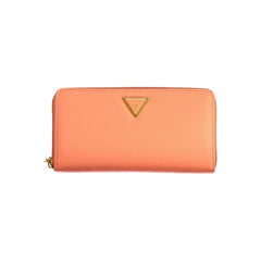 Guess Jeans Orange Polyethylene Wallet - Wallets