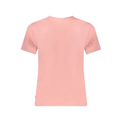 Guess Jeans Pink Cotton Women T-Shirt