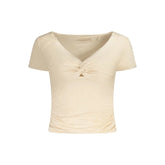 Guess Jeans Pink Modal Women Top - L