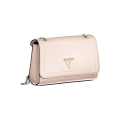 Guess Jeans Pink Polyethylene Handbag - Cross Body Bags