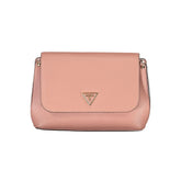 Guess Jeans Pink Polyethylene Handbag - Cross Body Bags