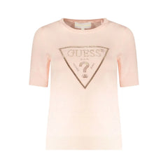 Guess Jeans Pink Viscose Sweater - Sweaters