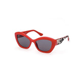 Guess Jeans Red Injected Women Sunglass - Sunglasses