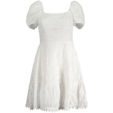 Guess Jeans White Cotton Dress - M