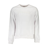 Guess Jeans White Cotton Men Sweater - XL - Sweatshirts