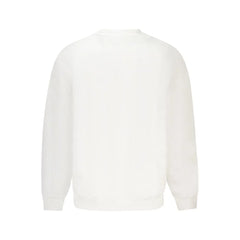 Guess Jeans White Cotton Men’s Sweater - M