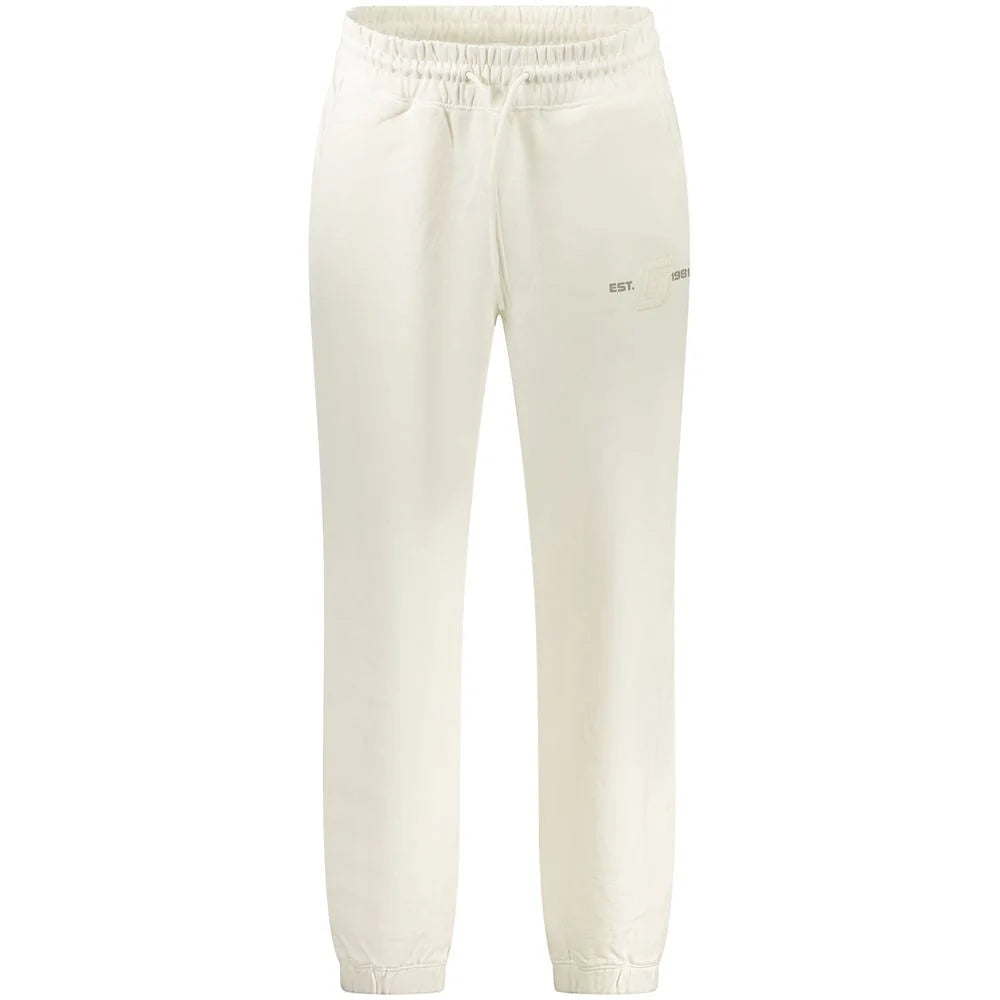 Guess Jeans White Cotton Pant