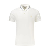 Guess Jeans White Cotton Polo Shirt - XXL