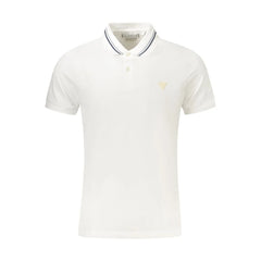 Guess Jeans White Cotton Polo Shirt - XXL