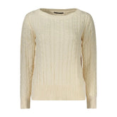 Guess Jeans White Cotton Sweater - XS