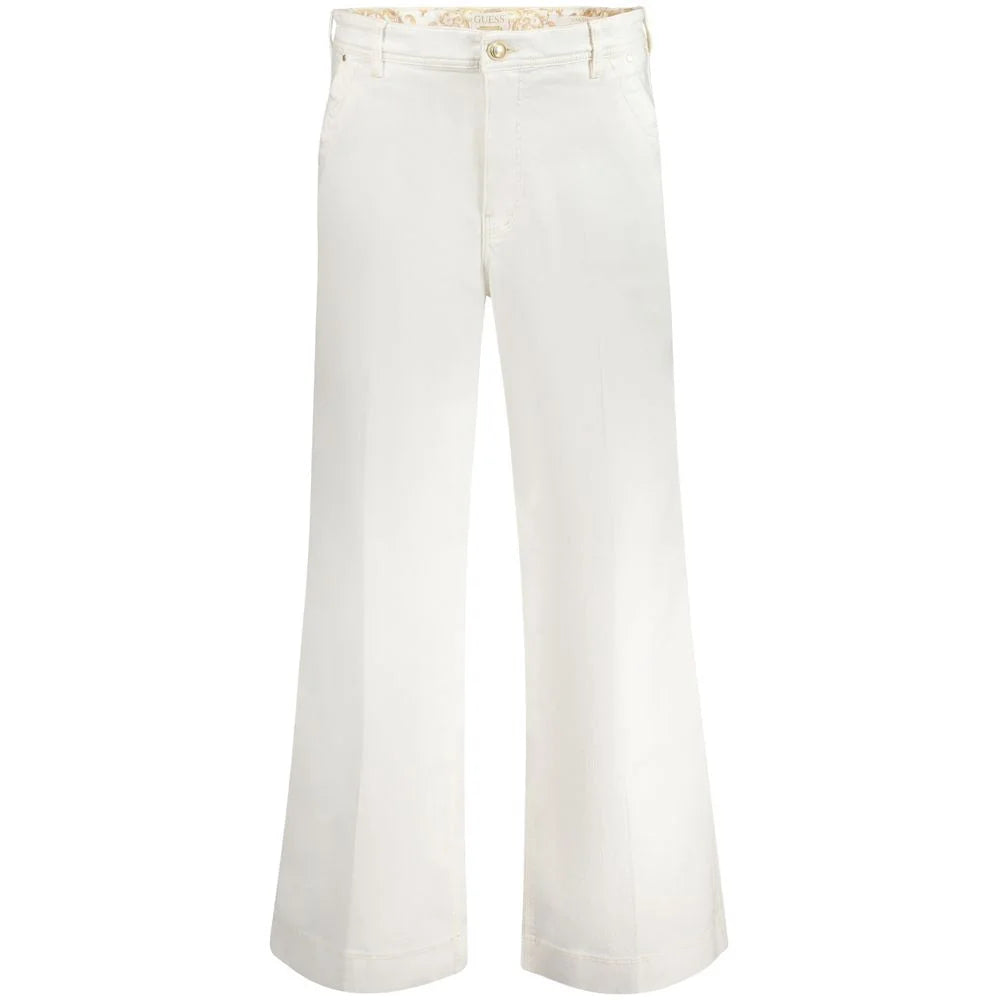Guess Jeans White Cotton Women Jeans - 25 L31 - Jeans