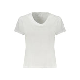 Guess Jeans White Cotton Women T-Shirt - XS - T-Shirts