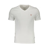 Guess Jeans White Organic Cotton Men T-Shirt - T-Shirts