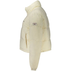 Guess Jeans White Polyester Women Jacket - Puffer Jackets