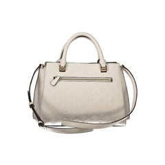 Guess Jeans White Polyethylene Handbag