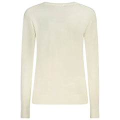 Guess Jeans White Viscose Sweater - XL