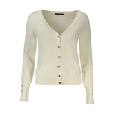 Guess Jeans White Viscose Women Sweater - Cardigans
