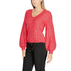 Guess Pink Polyester Sweater - IT42|M
