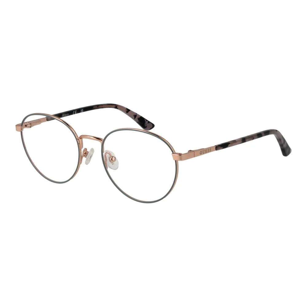 Guess Rose Gold Unisex Glasses Frame