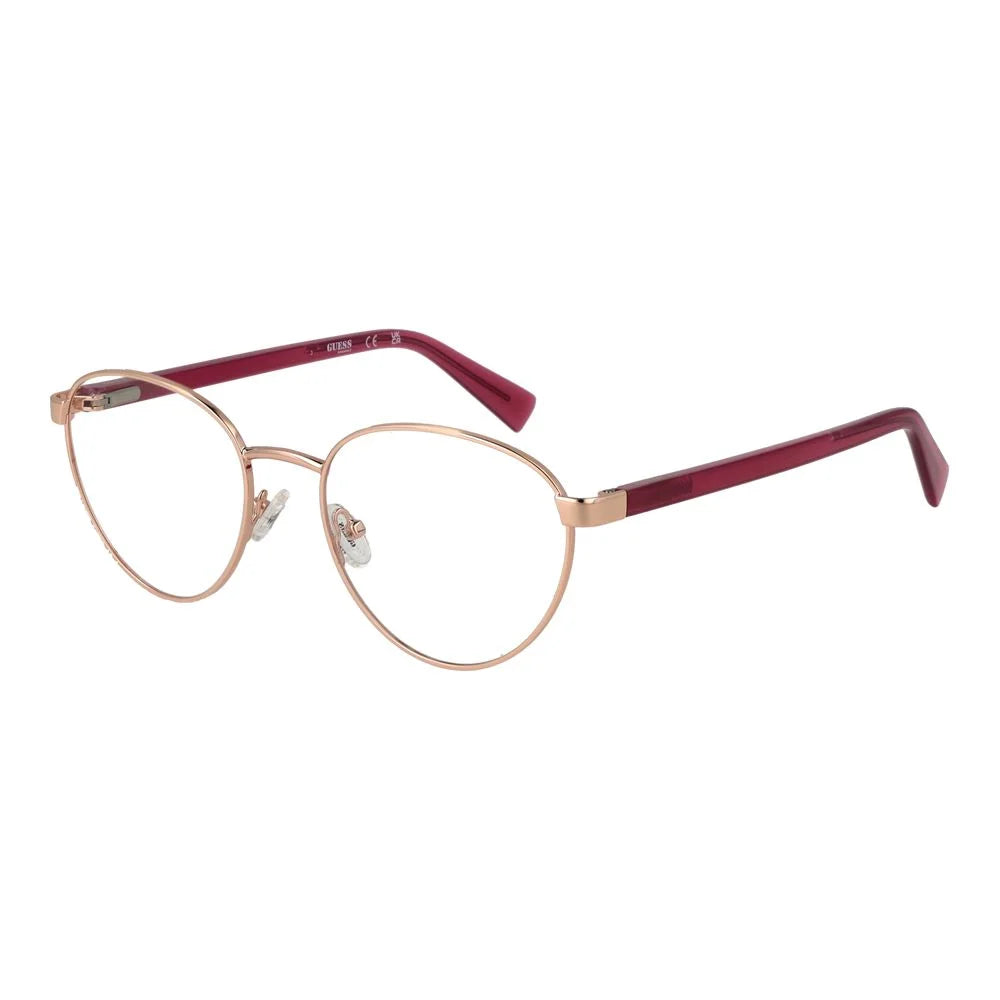Guess Rose Gold Unisex Glasses Frame - Eyeglasses